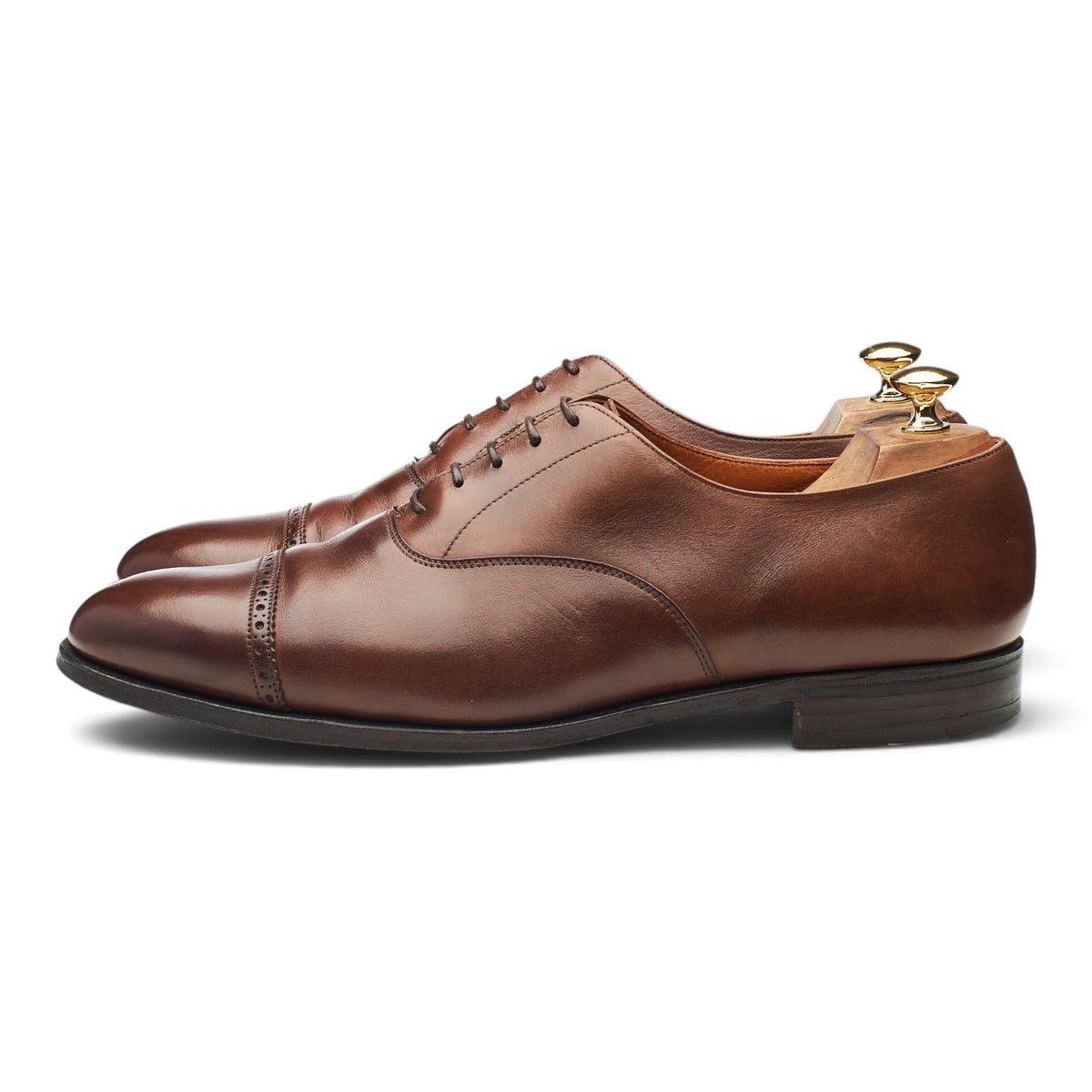 Ralph Lauren Brown Leather Oxford UK 11 US 12 D