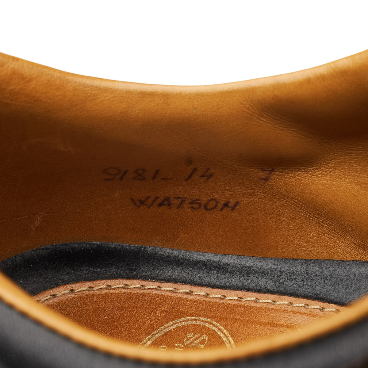 'Watson' Dark Brown Suede Sneakers UK 7