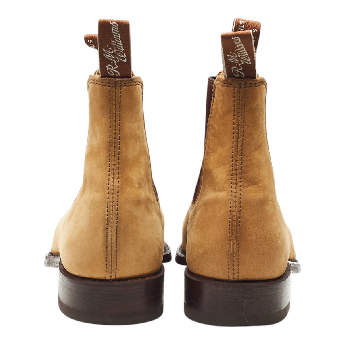 'Turnout' Sand Nubuck Leather Chelsea Boots UK 7.5 G