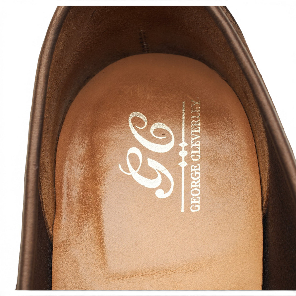 'George' Dark Brown Suede Loafers UK 10 E