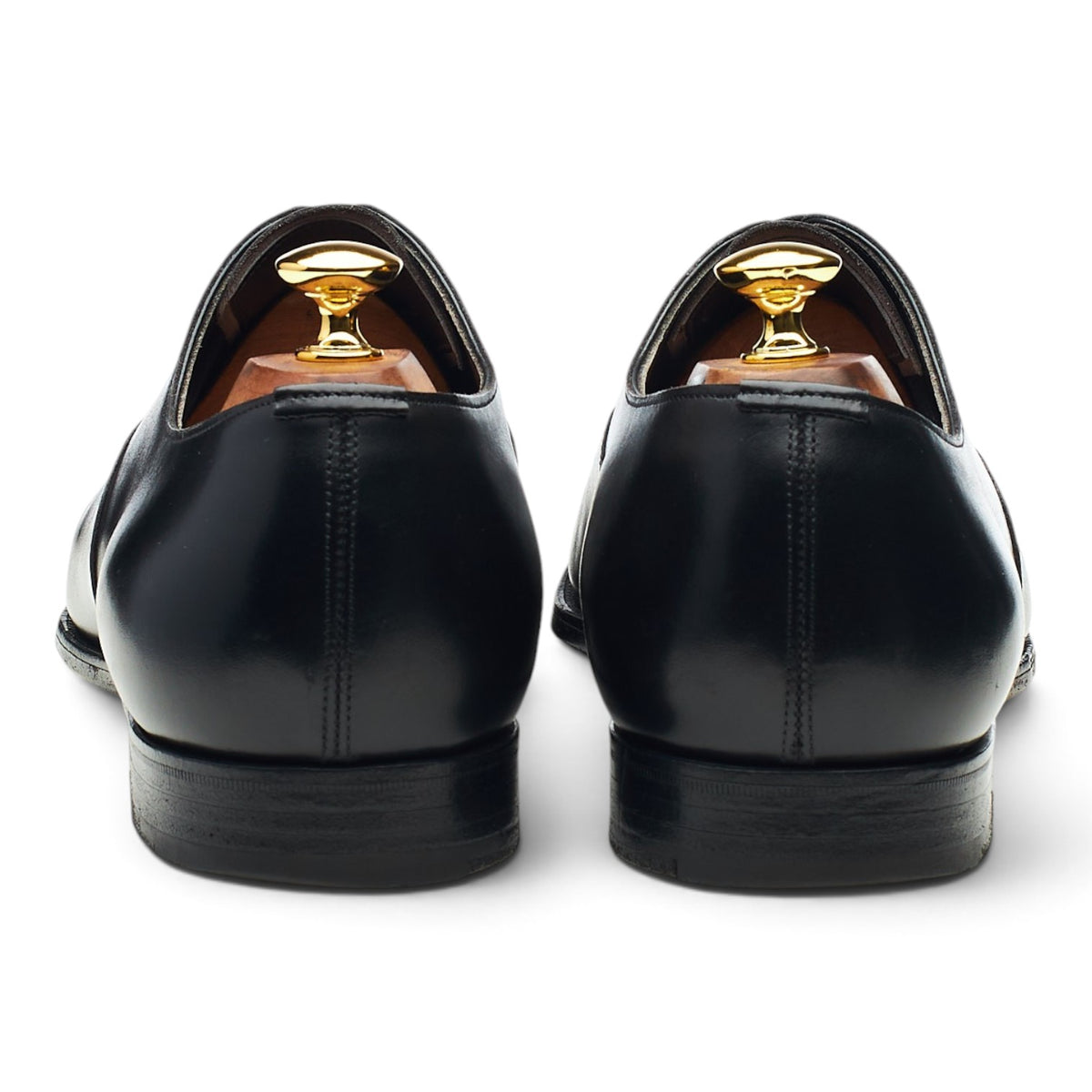 'Berkeley' Black Leather Oxford UK 11 E