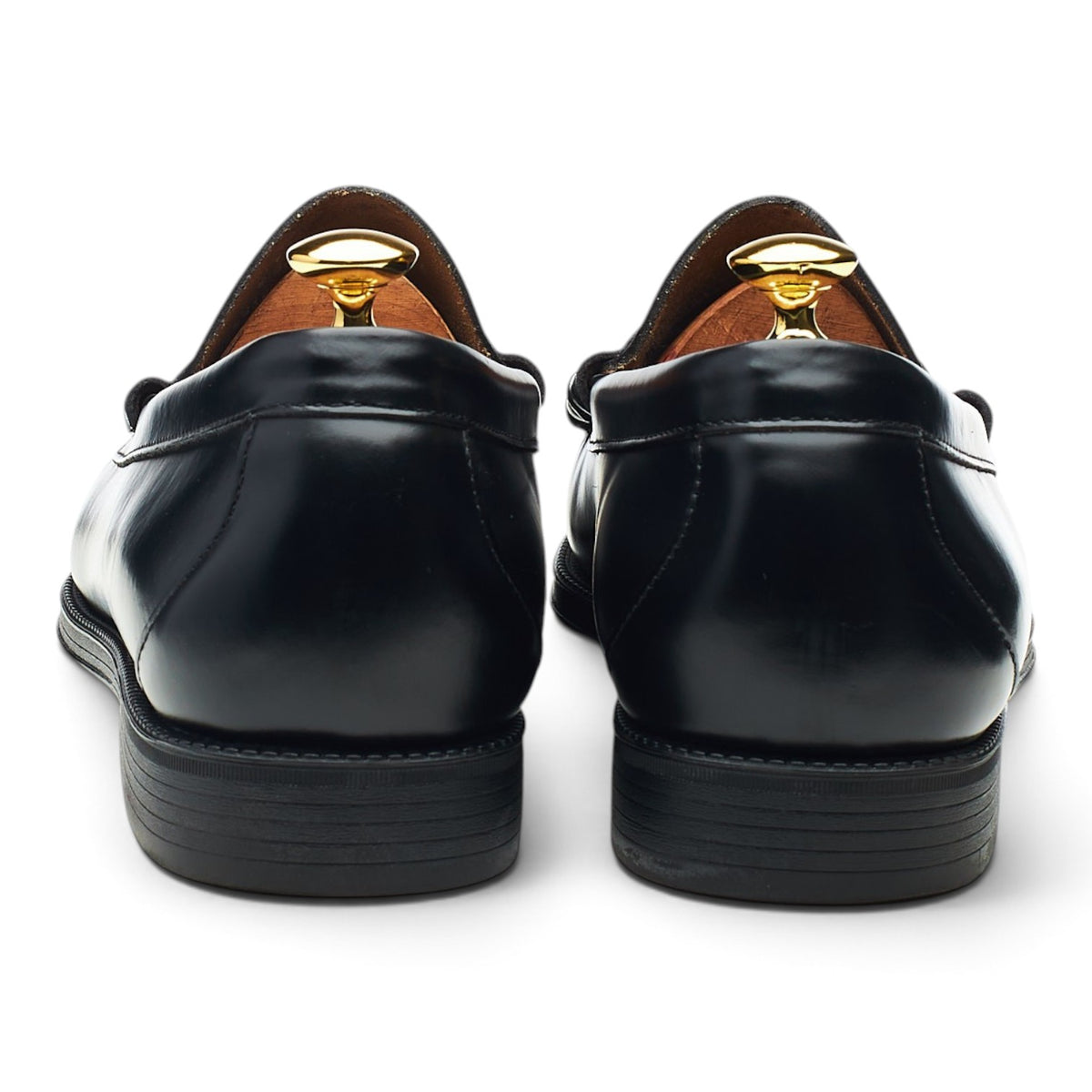 'Weejuns' Black Leather Loafers UK 11