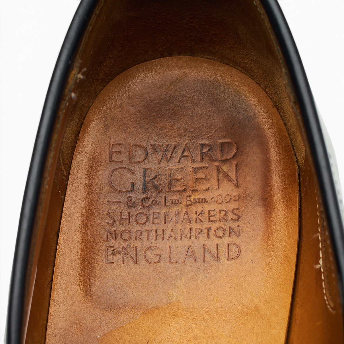 'Piccadilly' Black Leather Loafers UK 8 F