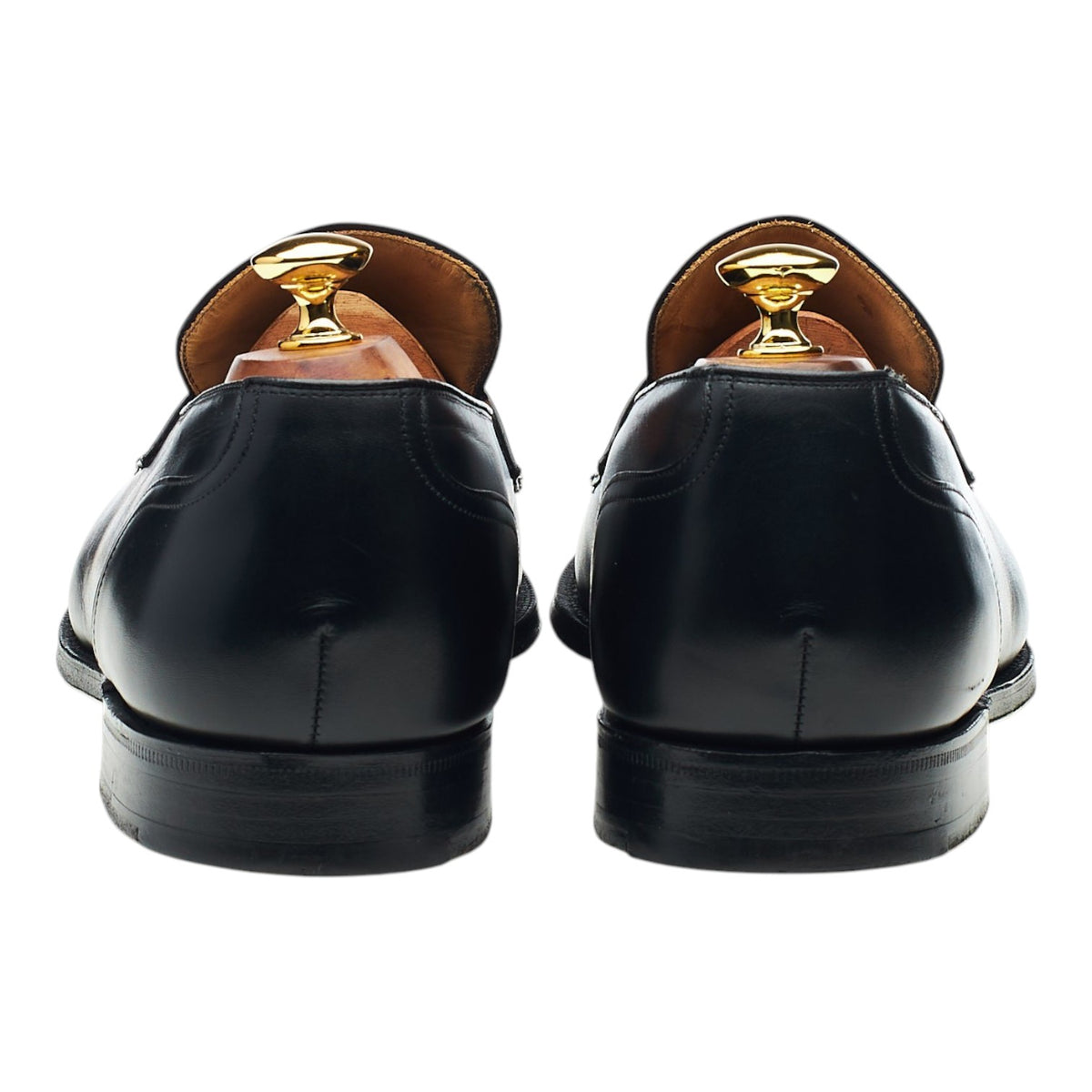 'Salisbury' Black Leather Loafers UK 11 G