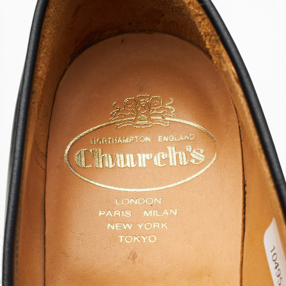 'Gerard' Black Leather Loafers UK 7 F