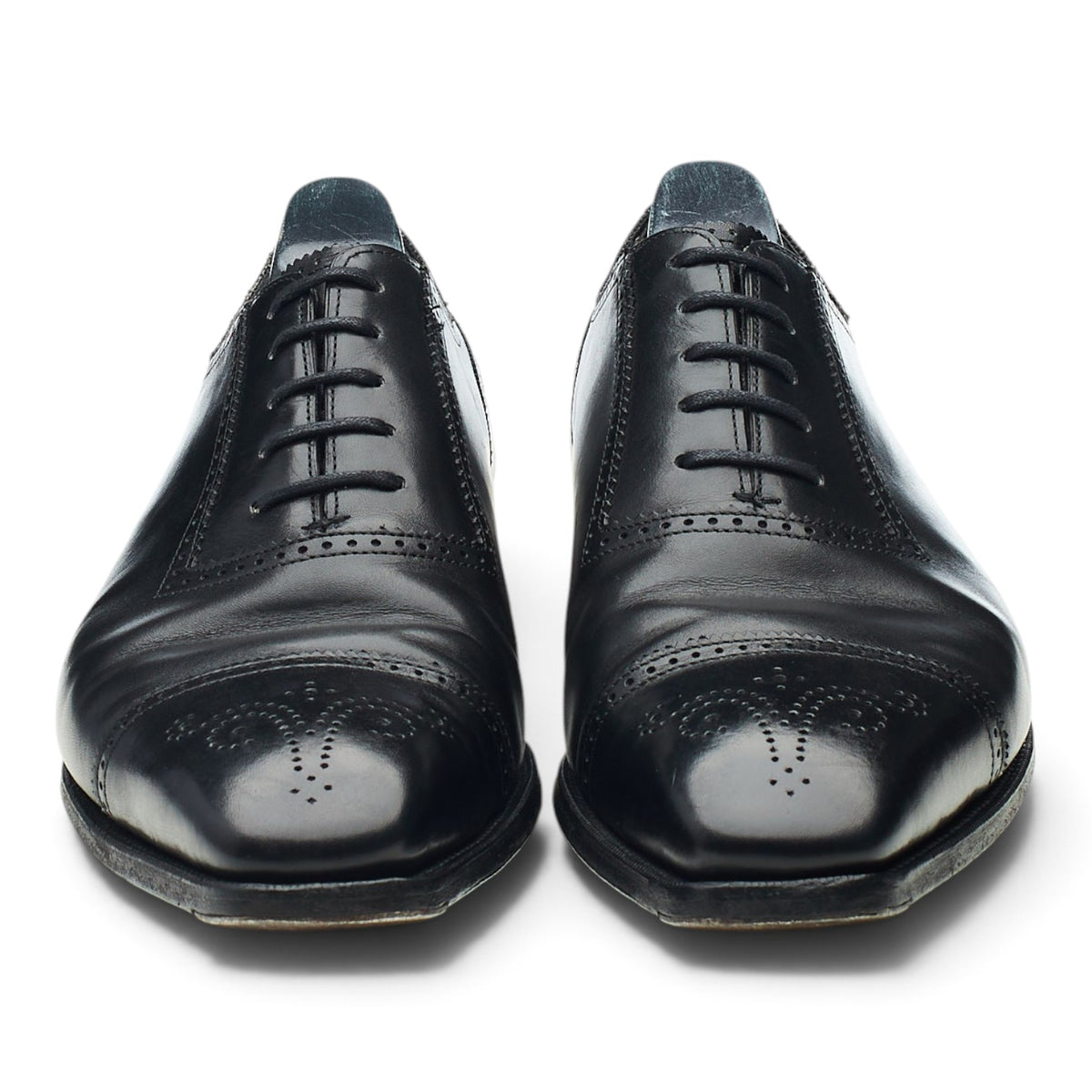 'Cameron' Black Leather Oxford UK 7.5 E