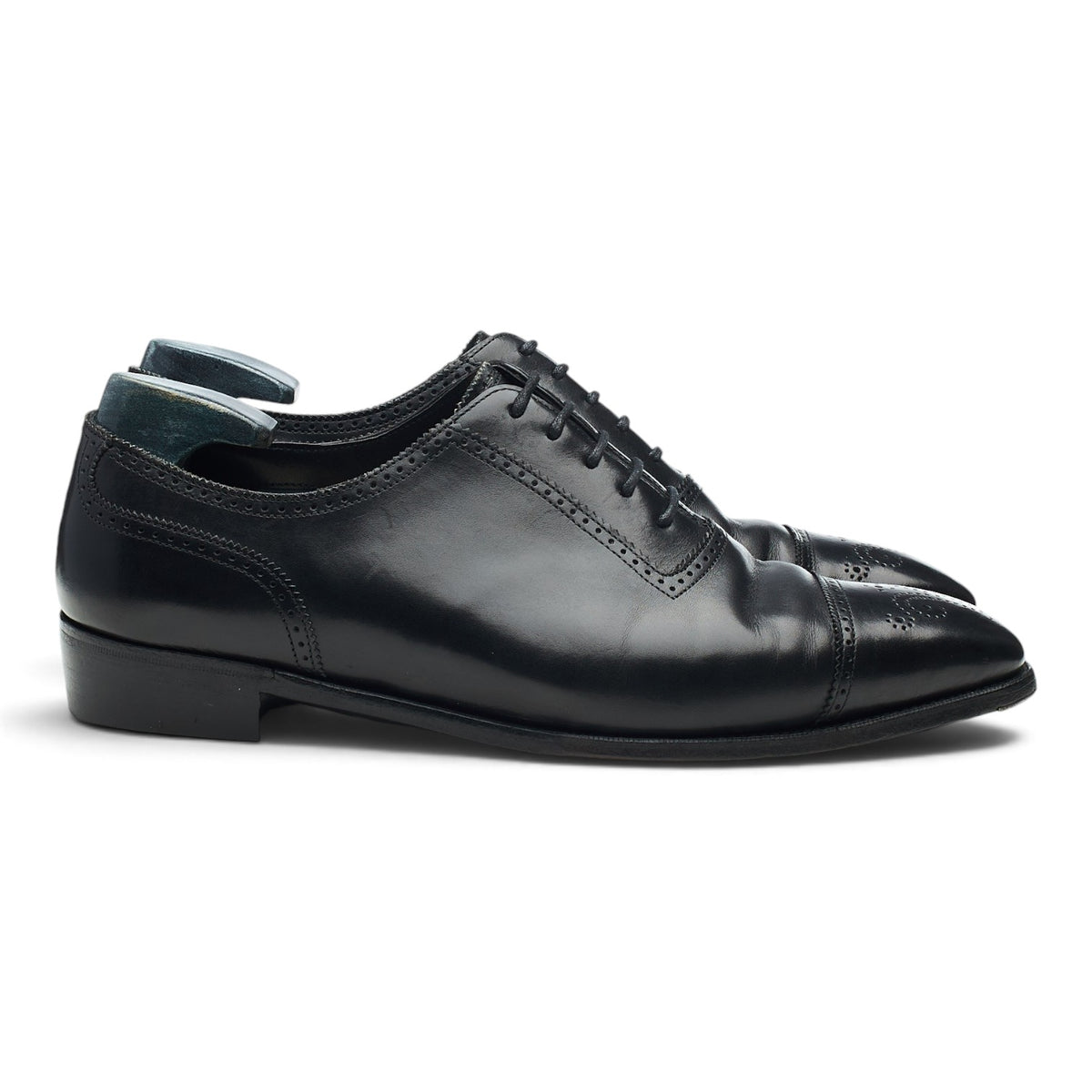 'Cameron' Black Leather Oxford UK 7.5 E