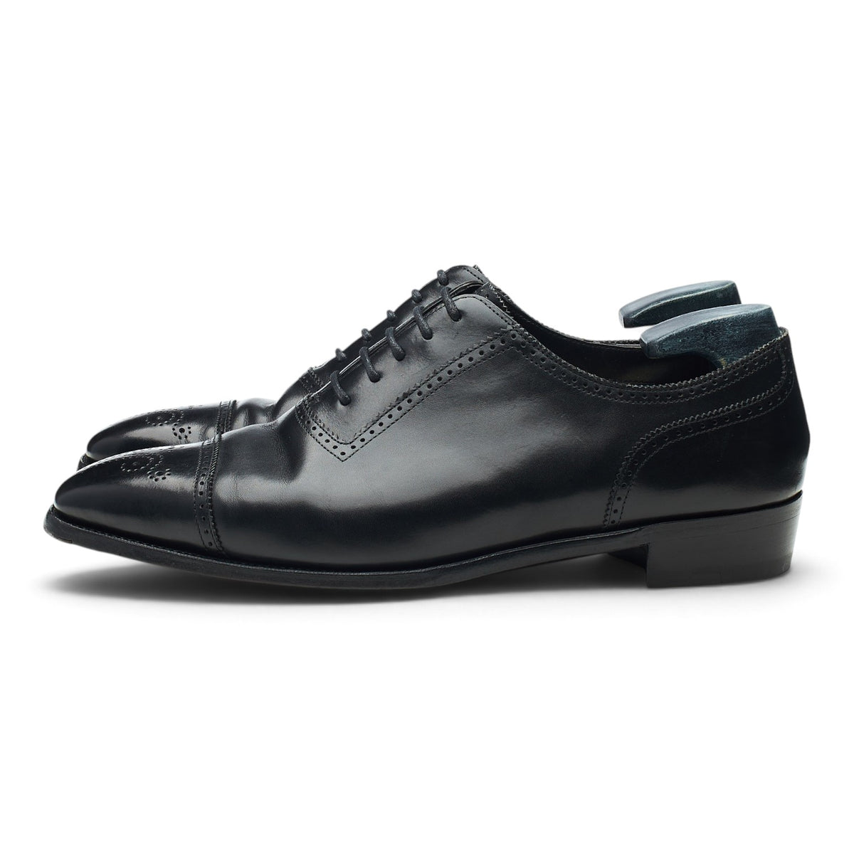 'Cameron' Black Leather Oxford UK 7.5 E