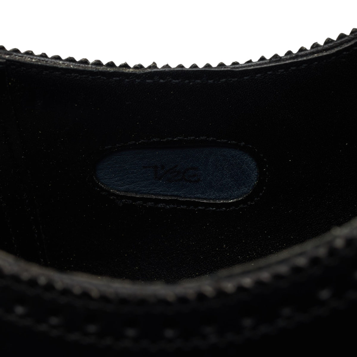 'Cameron' Black Leather Oxford UK 7.5 E
