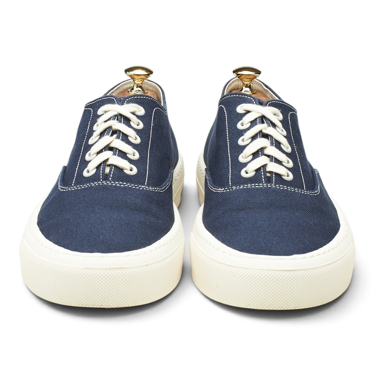 Navy Blue Canvas Deck Shoe Sneakers UK 11