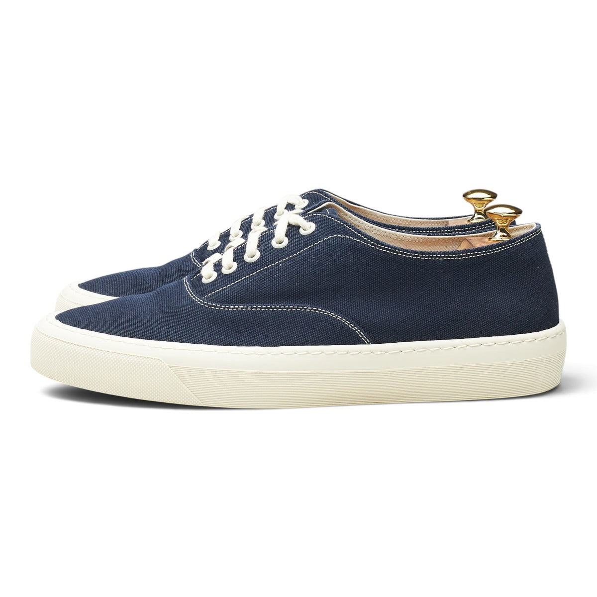 Navy Blue Canvas Deck Shoe Sneakers UK 11