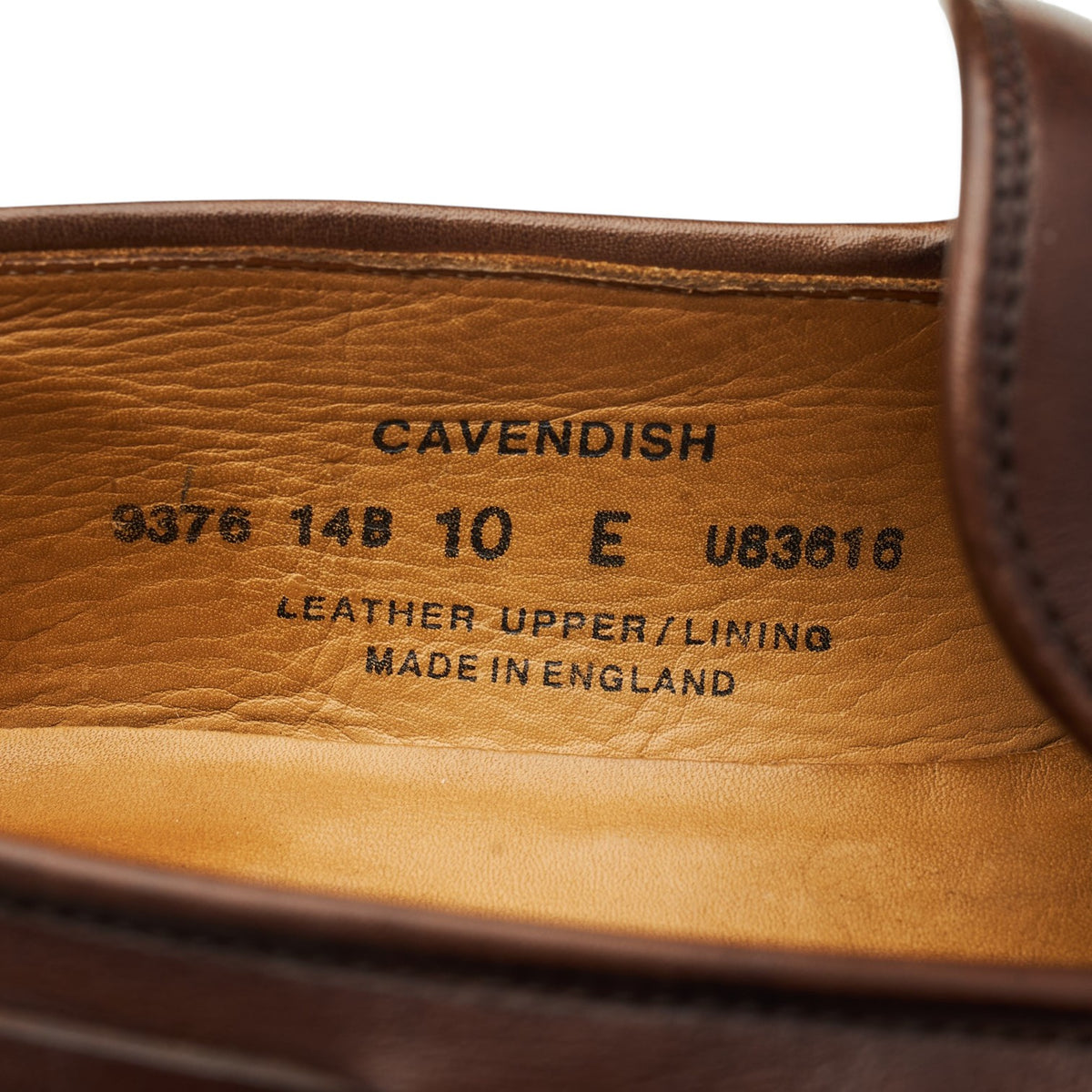 'Cavendish 2' Dark Brown Leather Tassel Loafers UK 10 E