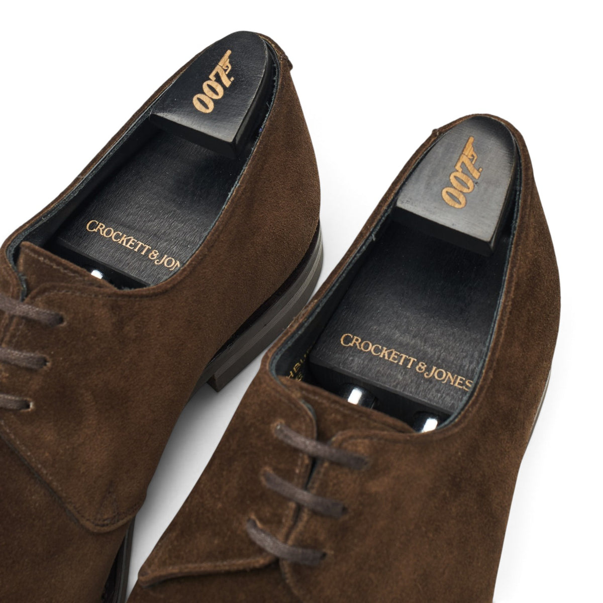 'Highbury 2 007' Dark Brown Suede Derby UK 7 E