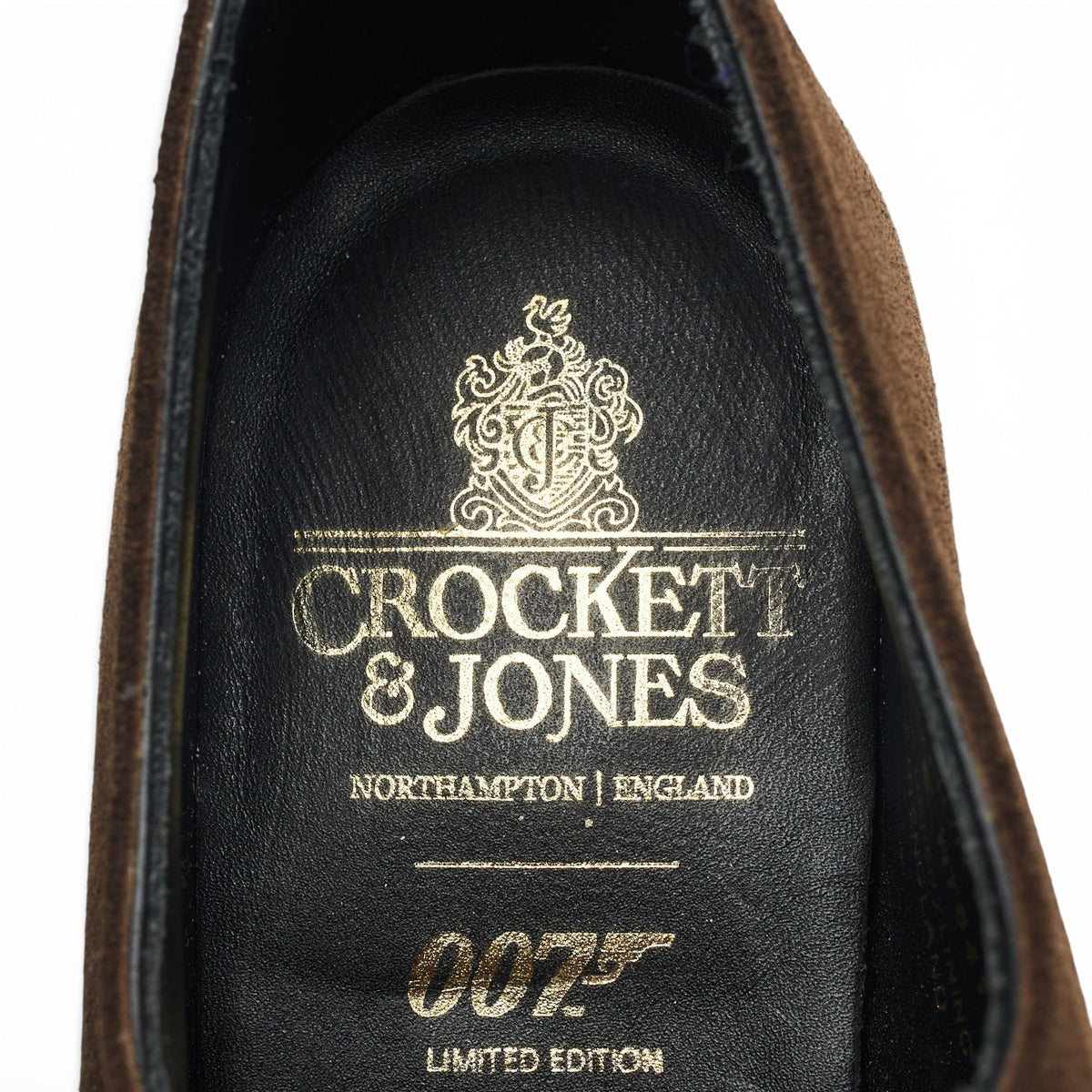'Highbury 2 007' Dark Brown Suede Derby UK 7 E