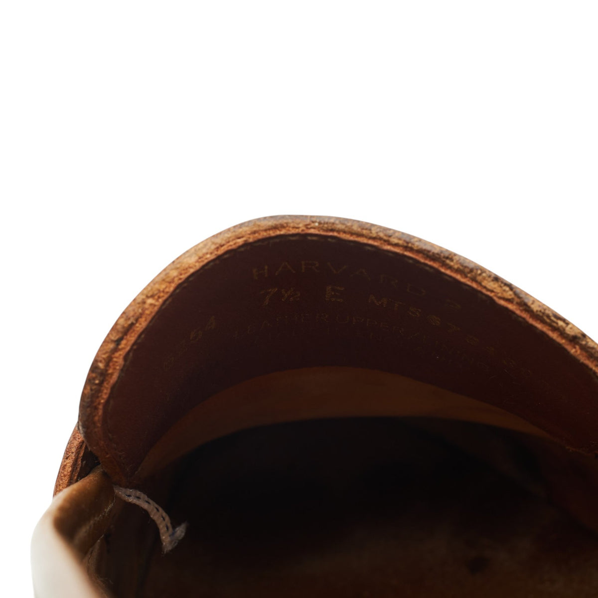 'Harvard 2' Whisky Brown Cordovan Leather Loafers UK 8 E