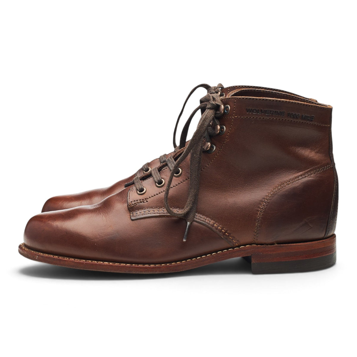 1000 Mile Dark Brown Leather Boots UK 8 US 9 D