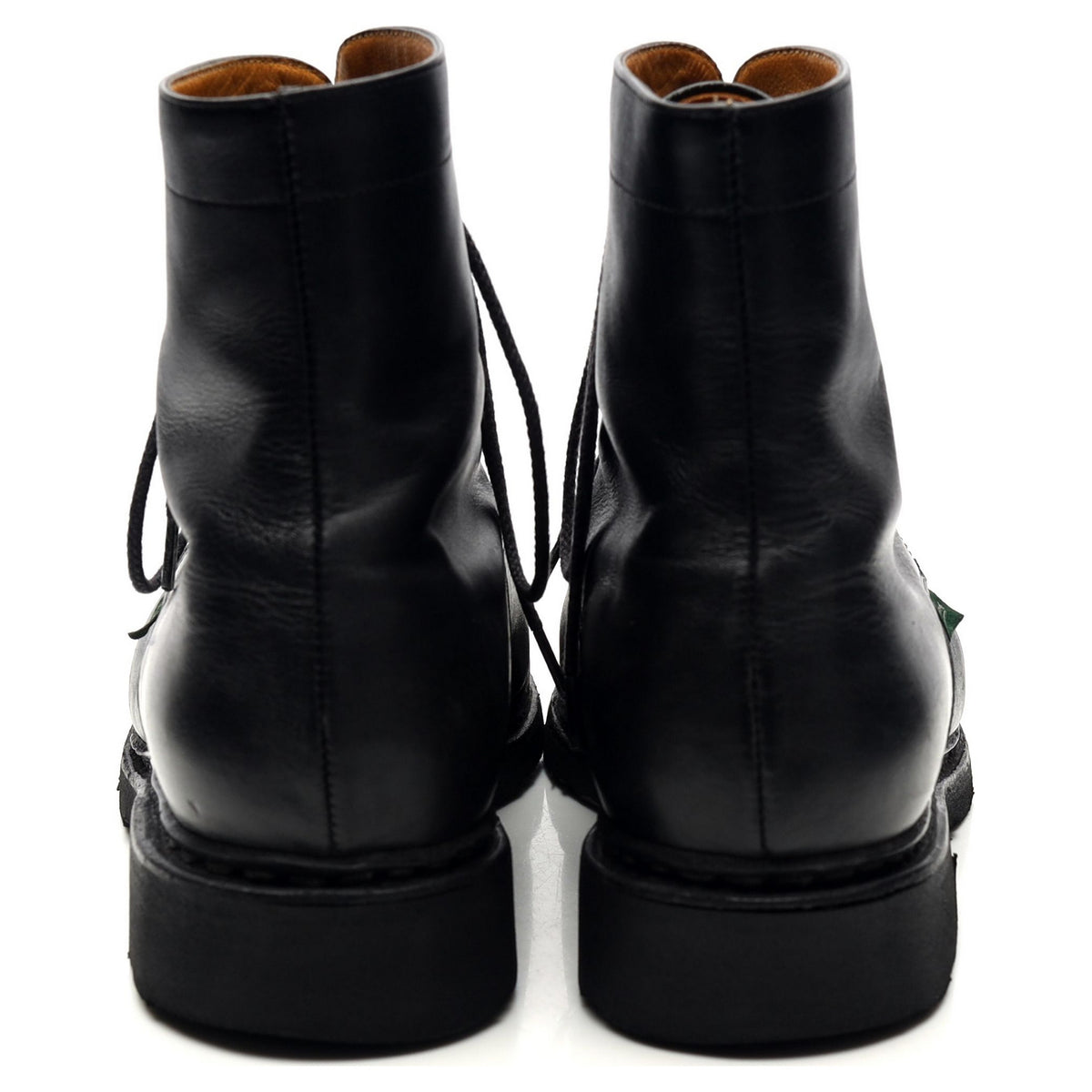 Women&#39;s &#39;Clamart&#39; Black Leather Cap Toe Boots UK 7