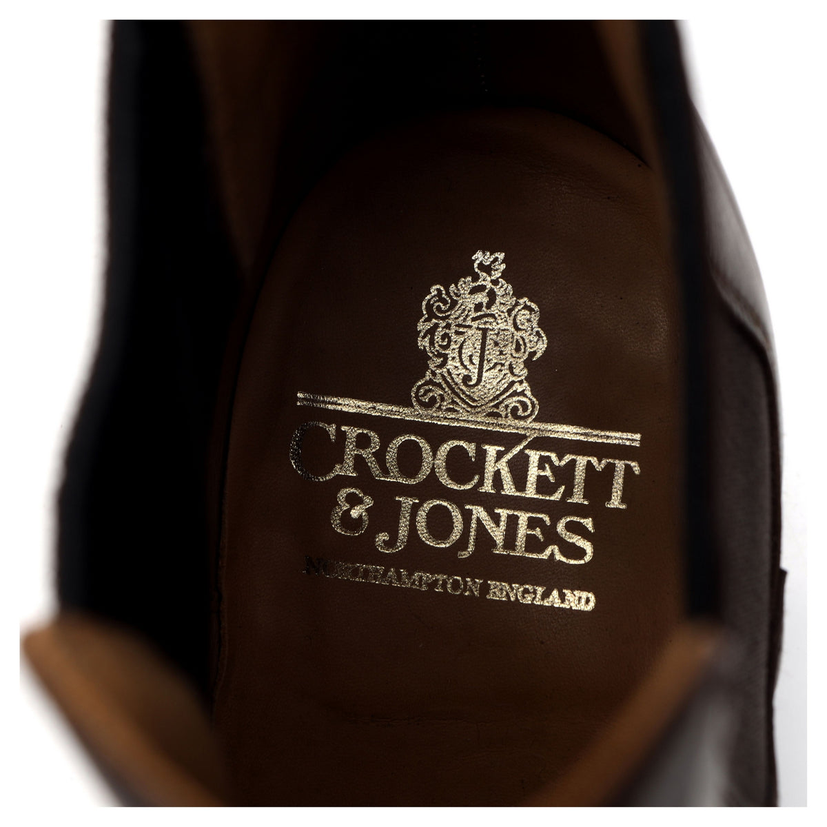 'Chelsea 5' Dark Brown Leather Chelsea Boots UK 8.5 E