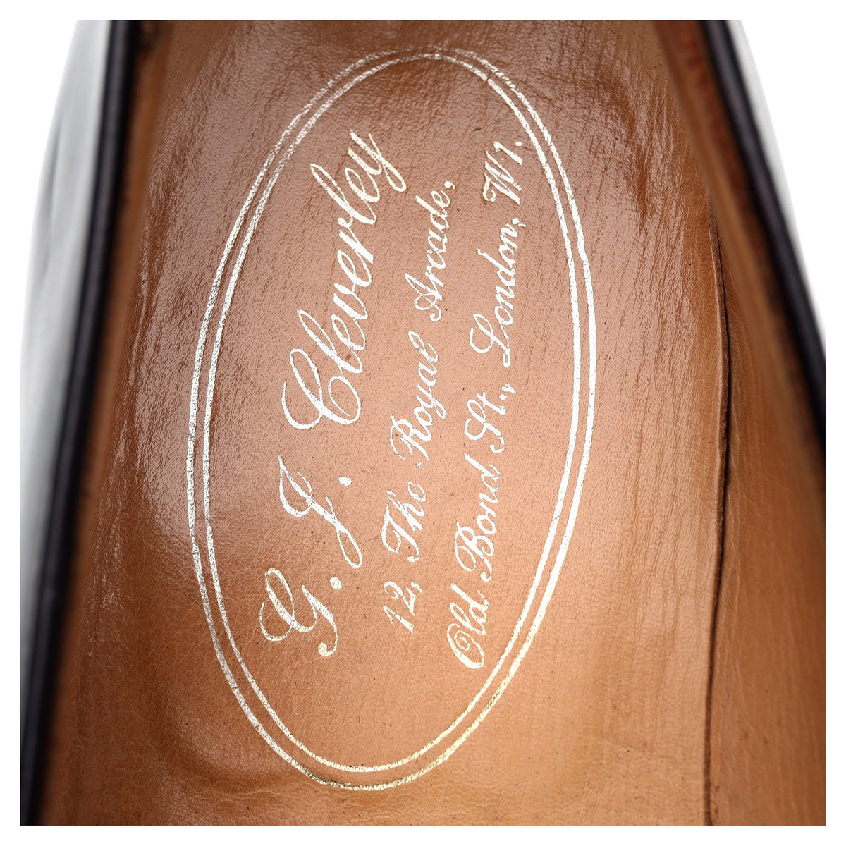 &#39;Matthew&#39; Black Leather Butterfly Loafers UK 8 E