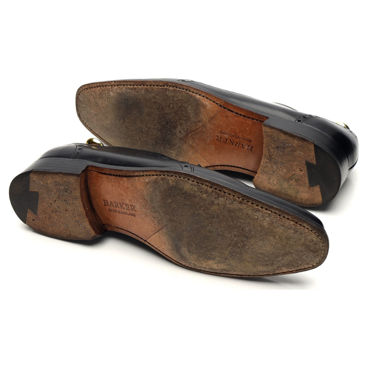&#39;Orlando&#39; Black Leather Derby UK 7.5 F