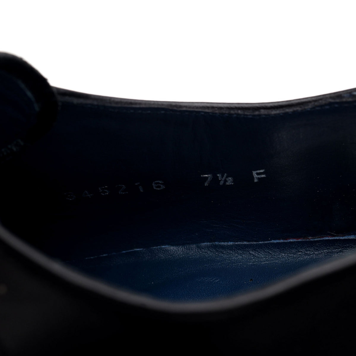 &#39;Orlando&#39; Black Leather Derby UK 7.5 F