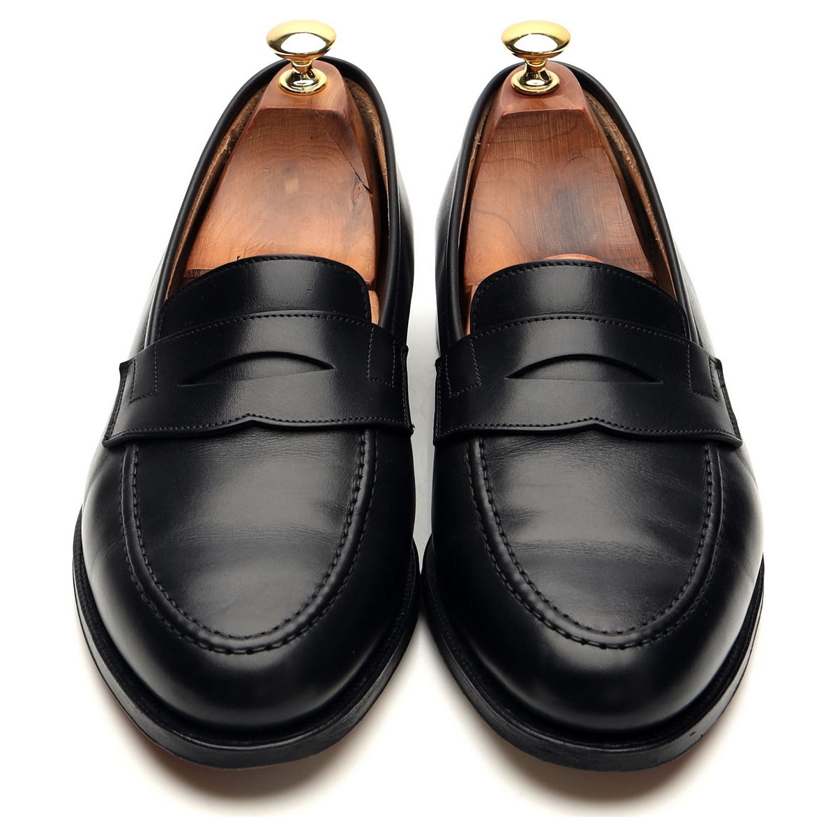 Shipton &amp; Heneage &#39;Wilton&#39; Black Leather Loafers UK 9 E