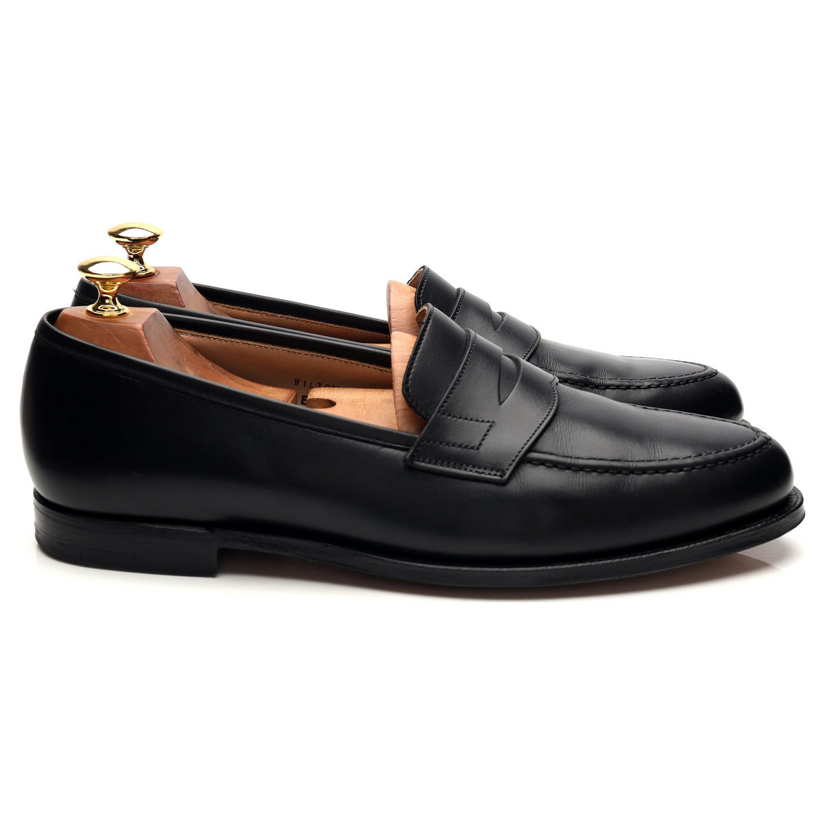 Shipton &amp; Heneage &#39;Wilton&#39; Black Leather Loafers UK 9 E