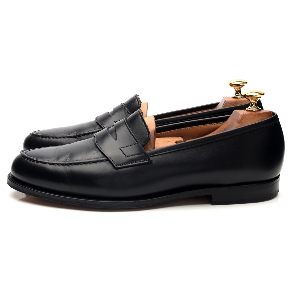 Shipton &amp; Heneage &#39;Wilton&#39; Black Leather Loafers UK 9 E