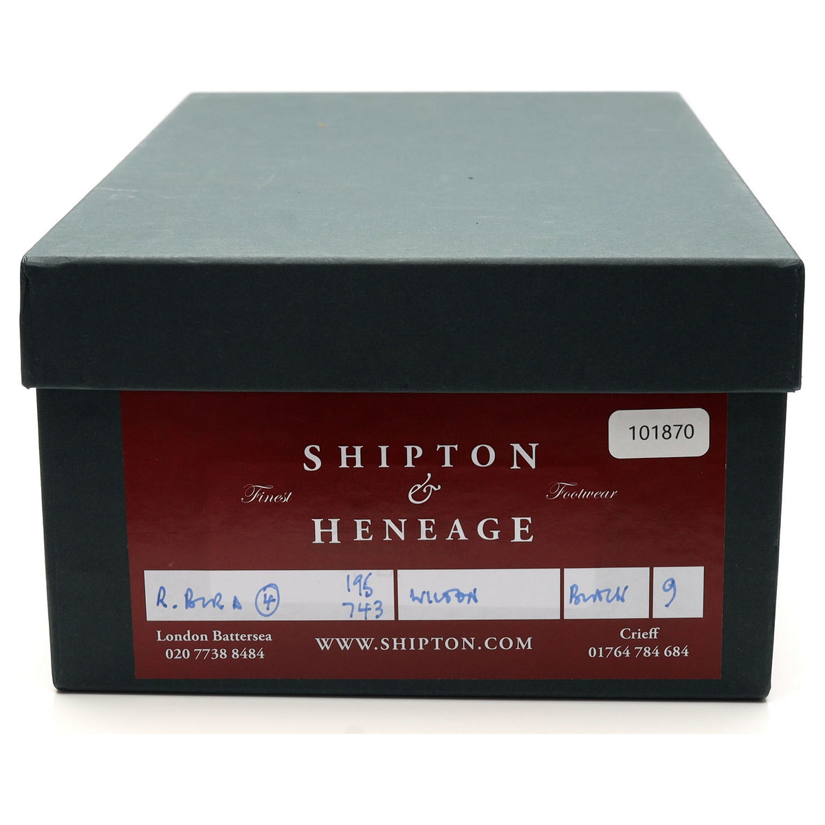 Shipton &amp; Heneage &#39;Wilton&#39; Black Leather Loafers UK 9 E