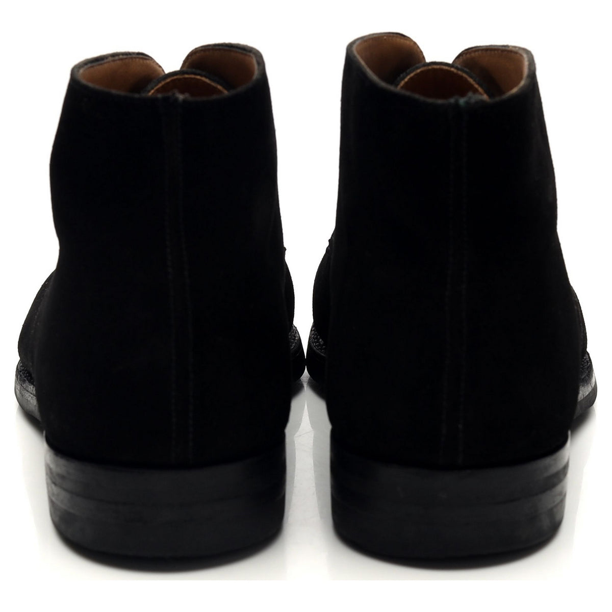 &#39;Tetbury&#39; Black Suede Chukka Boots UK 8 E