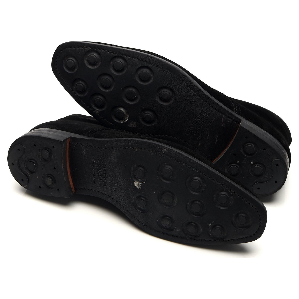 &#39;Tetbury&#39; Black Suede Chukka Boots UK 8 E