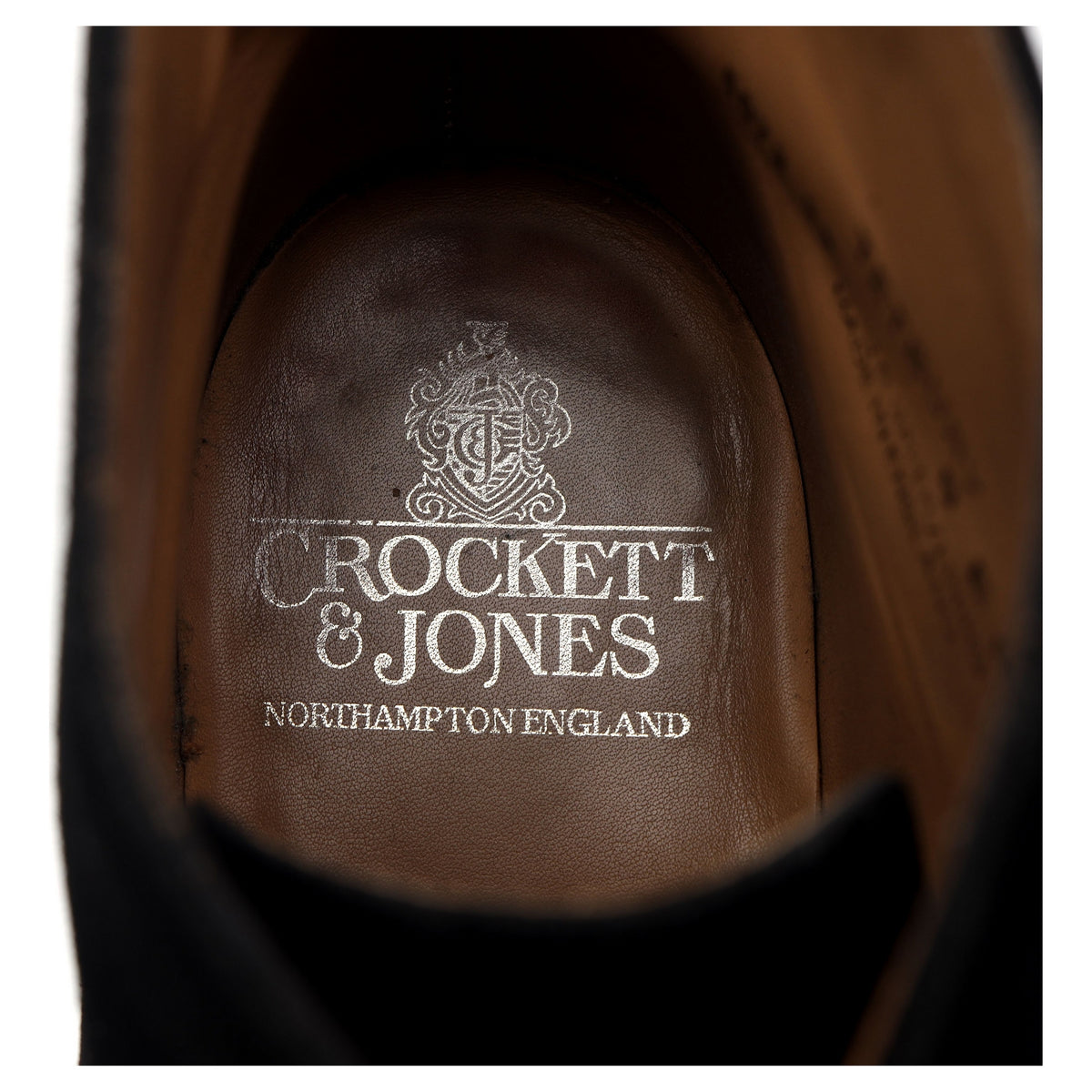 &#39;Tetbury&#39; Black Suede Chukka Boots UK 8 E