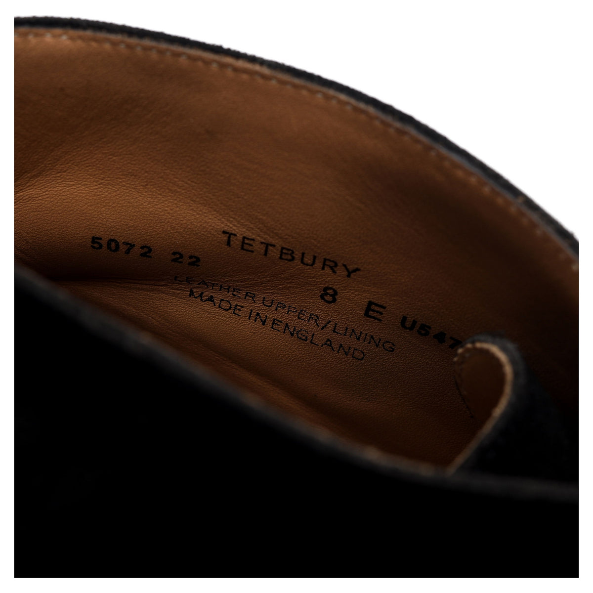 &#39;Tetbury&#39; Black Suede Chukka Boots UK 8 E