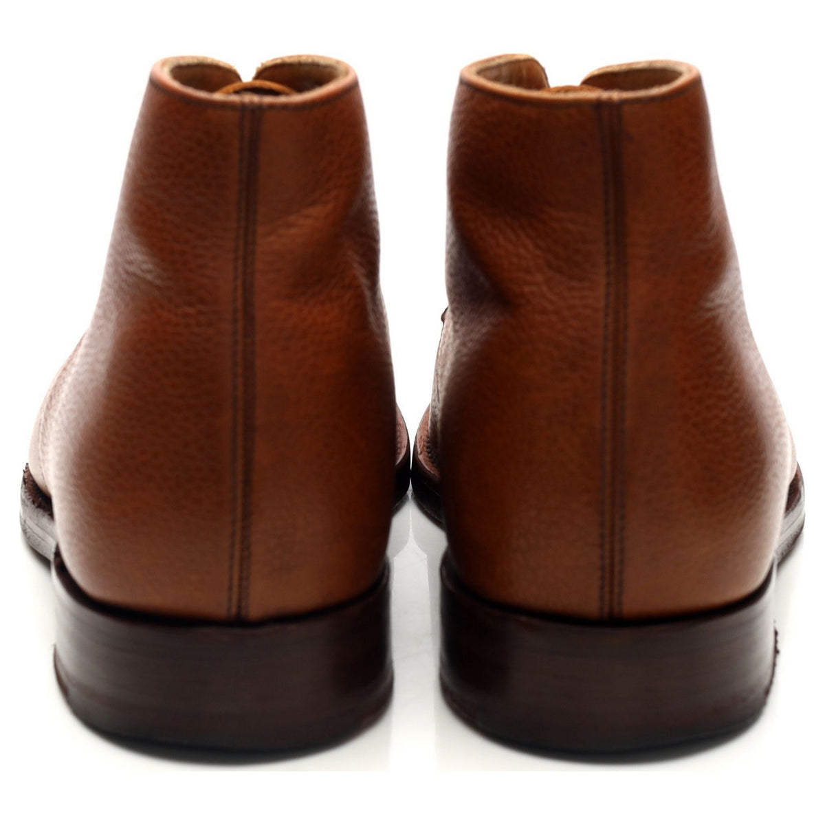 1880 &#39;Wetherby&#39; Tan Brown Leather Chukka Boots UK 7.5 F