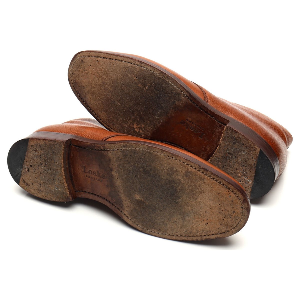 1880 &#39;Wetherby&#39; Tan Brown Leather Chukka Boots UK 7.5 F