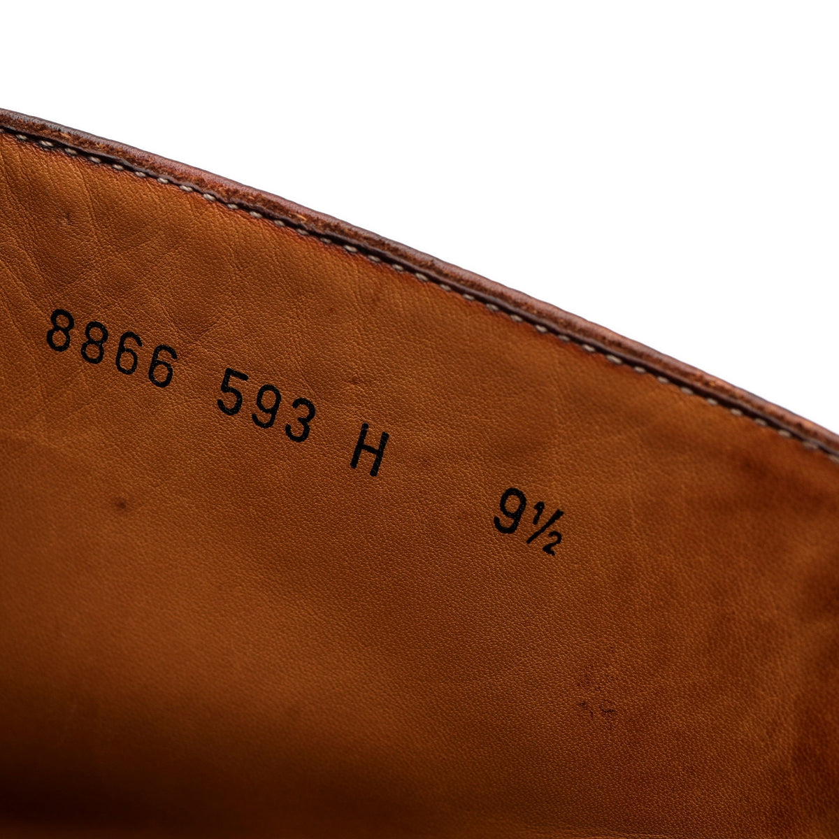 'Stallone 8866' Dark Brown Grain Leather Boots UK 9.5