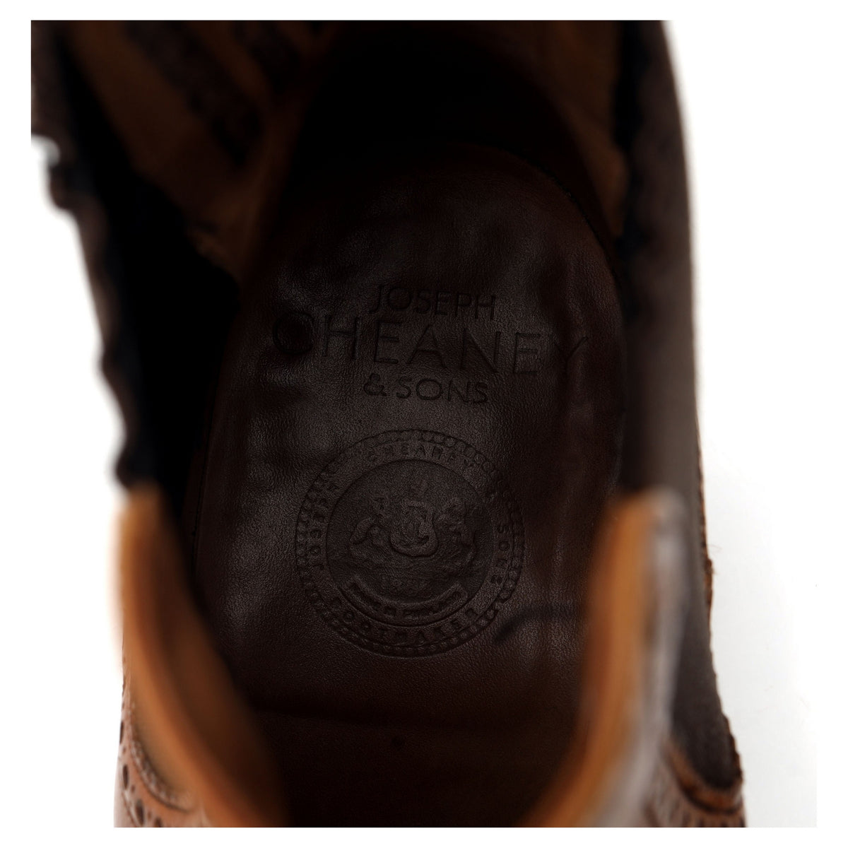 &#39;Albert ll&#39; Tan Brown Leather Boots UK 7.5 G