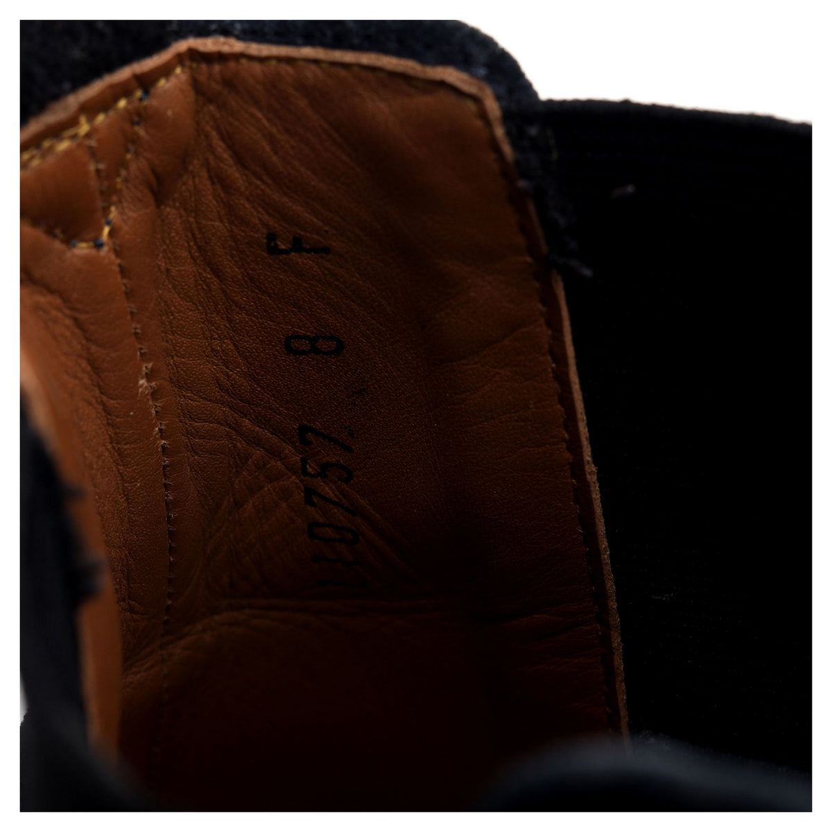 &#39;Declan&#39; Navy Blue Suede Chelsea Boots UK 8 F