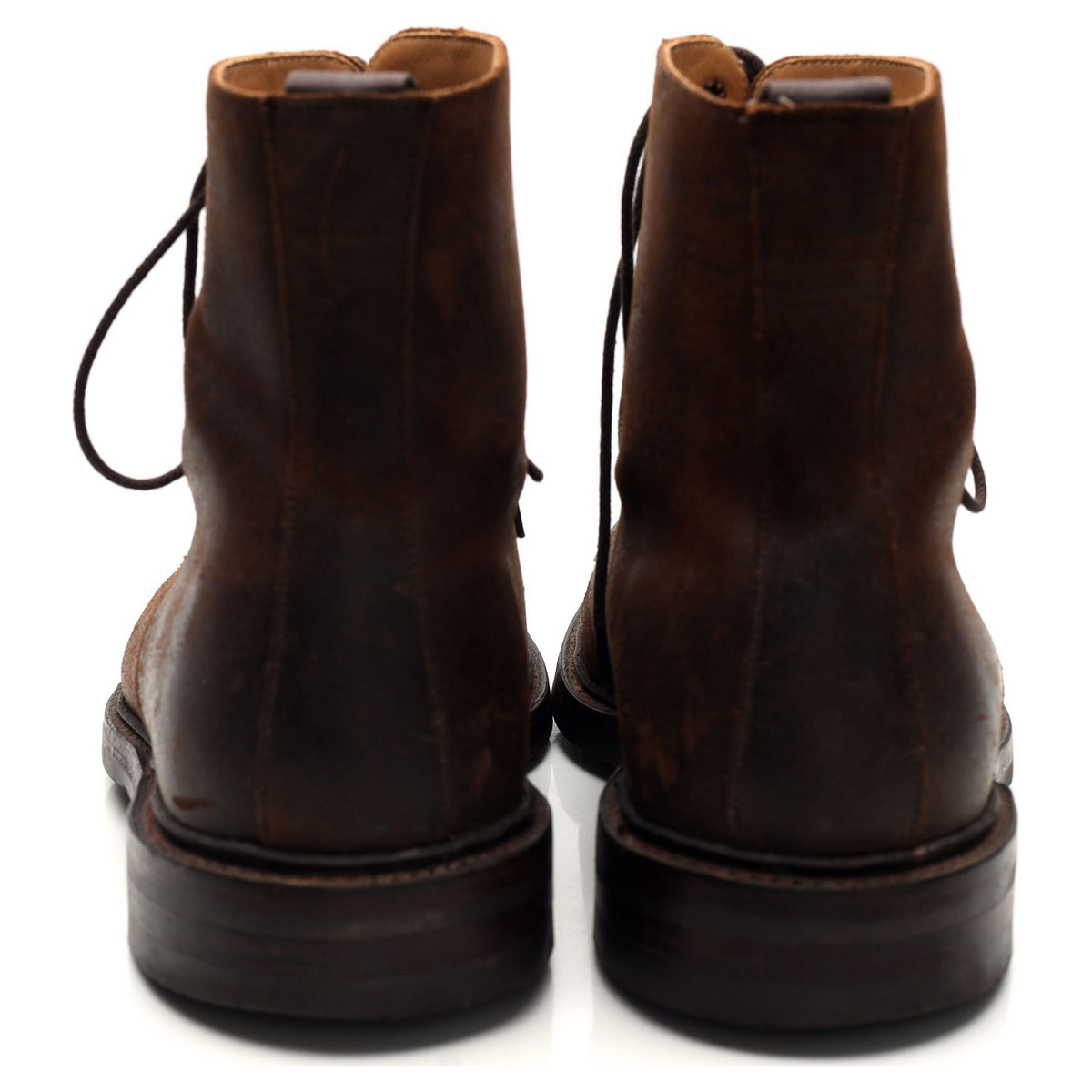 'Coniston' Dark Brown Rough-Out Suede Boots UK 9 E