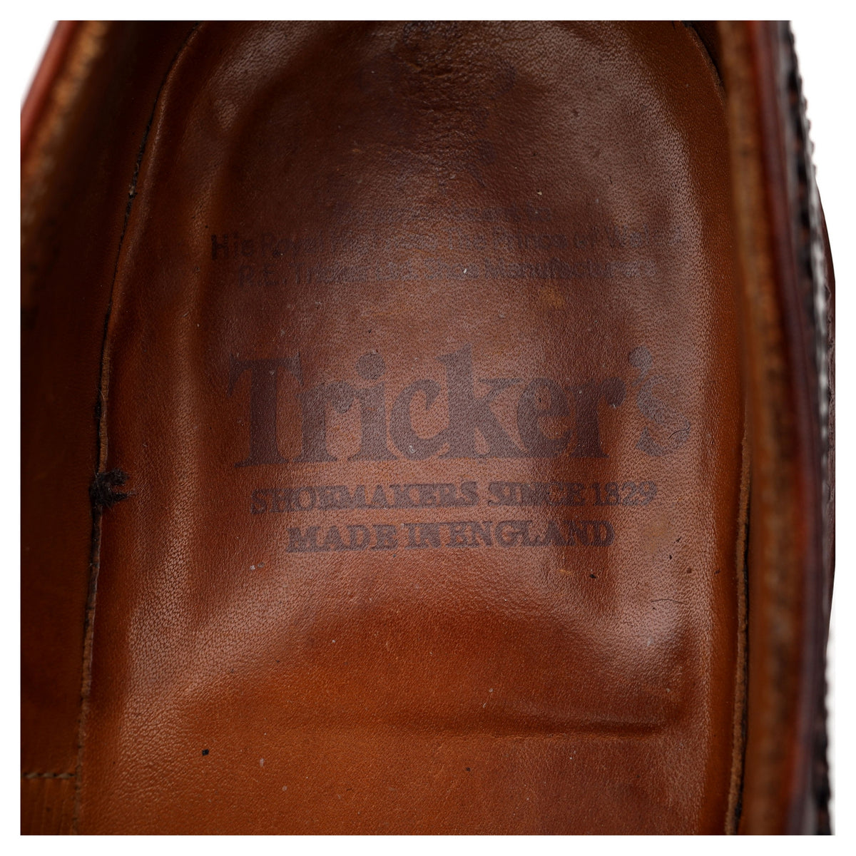 &#39;Bourton&#39; Brown Leather Derby Brogues UK 8