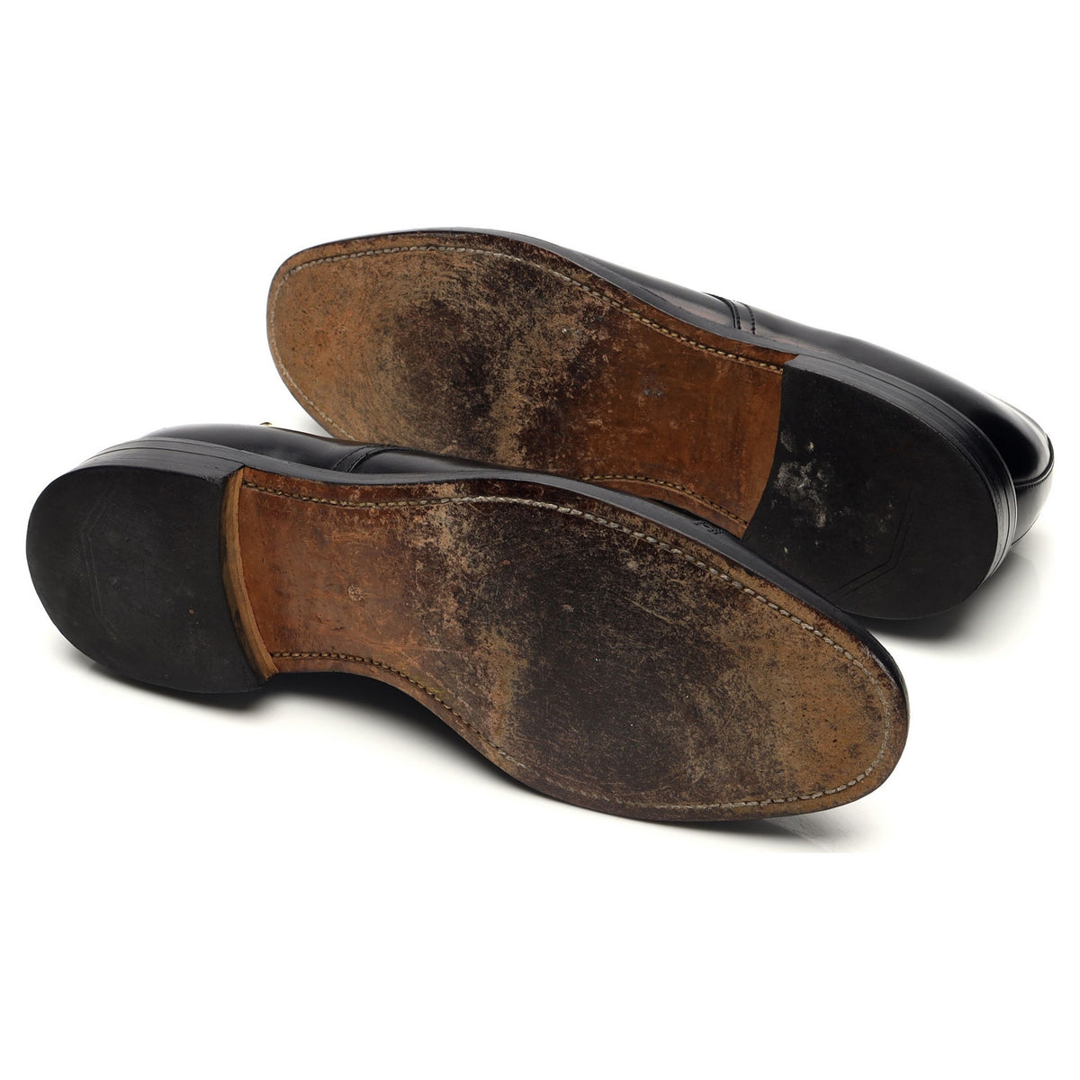 Black Leather Derby UK 8.5