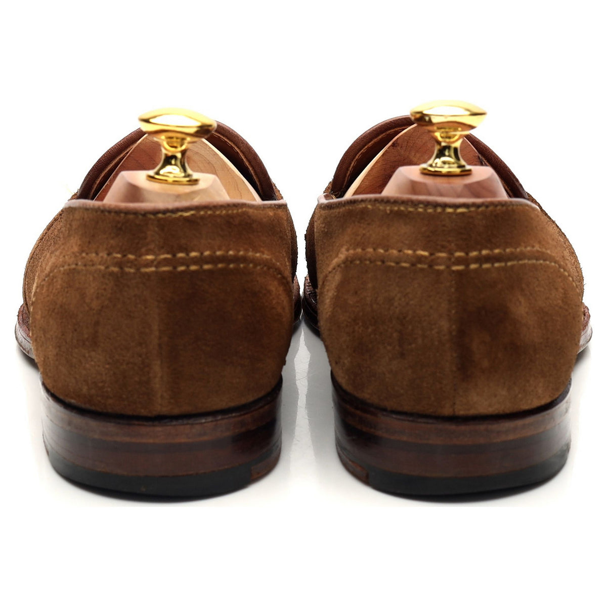 &#39;D0109&#39; Snuff Brown Suede Loafer UK 7 US 8 D