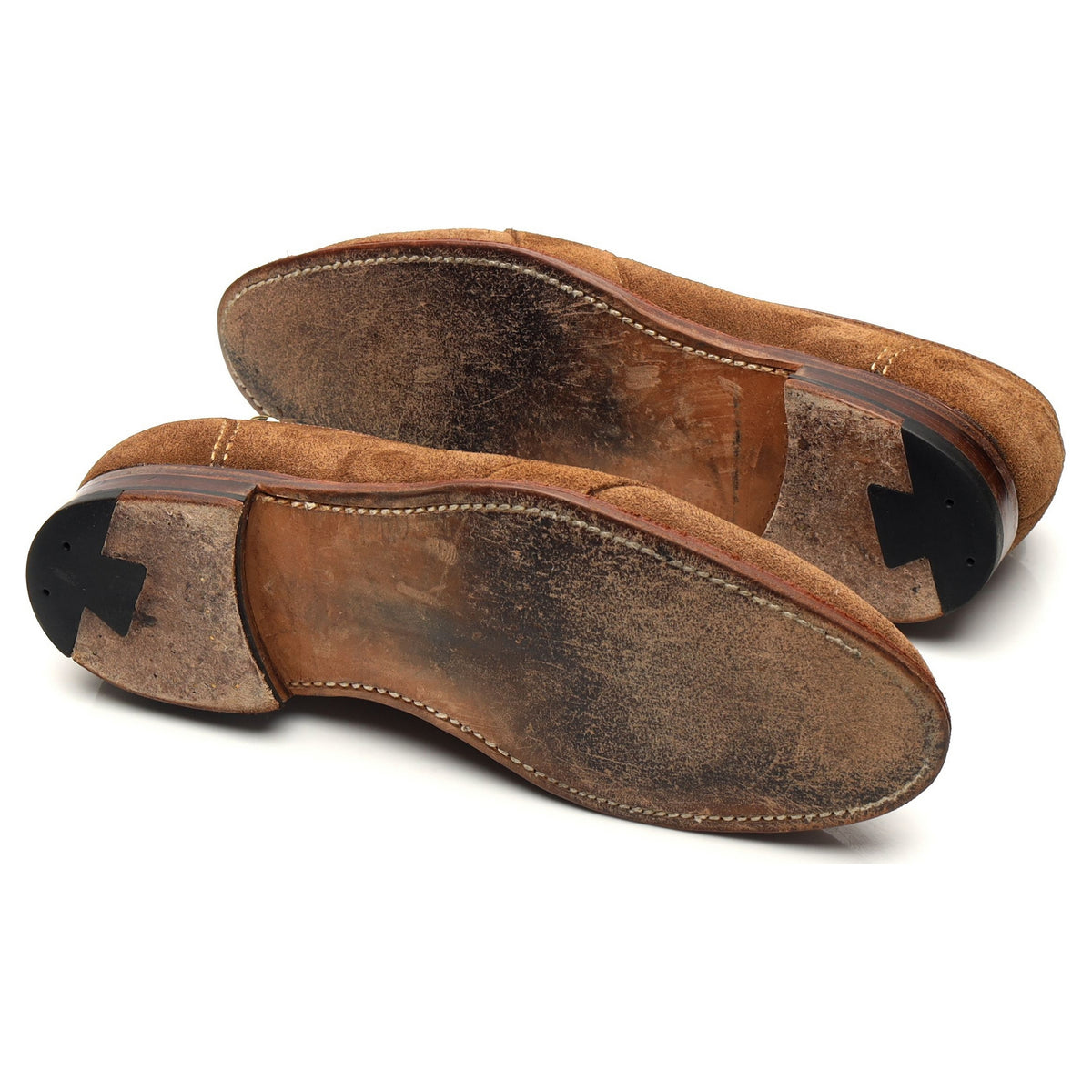 &#39;D0109&#39; Snuff Brown Suede Loafer UK 7 US 8 D