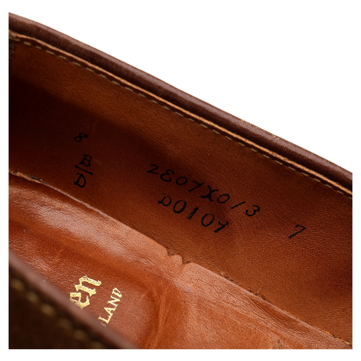 &#39;D0109&#39; Snuff Brown Suede Loafer UK 7 US 8 D