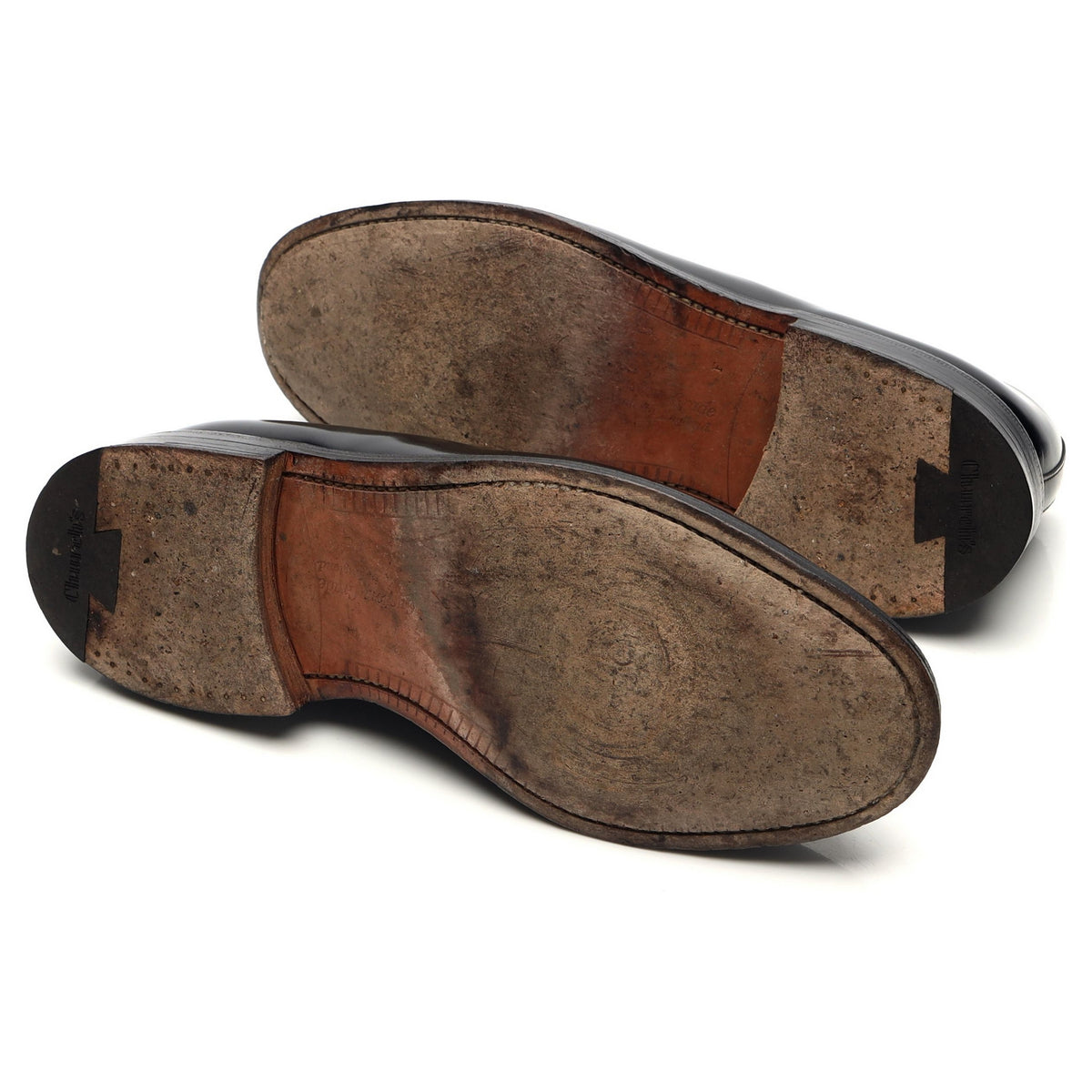 &#39;Stratton ll&#39; Black Leather Derby UK 9 F
