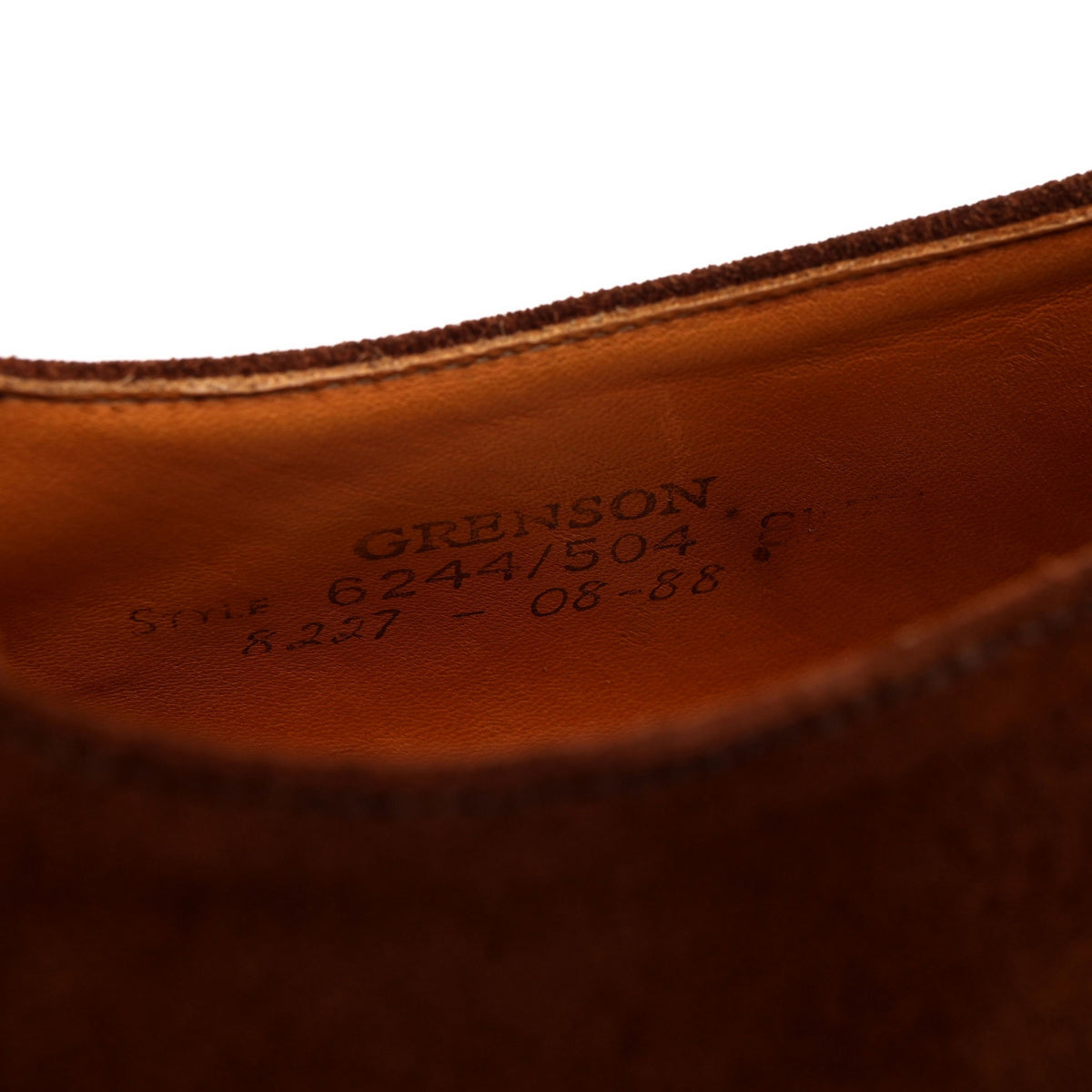 Vintage Snuff Brown Suede Oxford Brogues UK 8.5 EF
