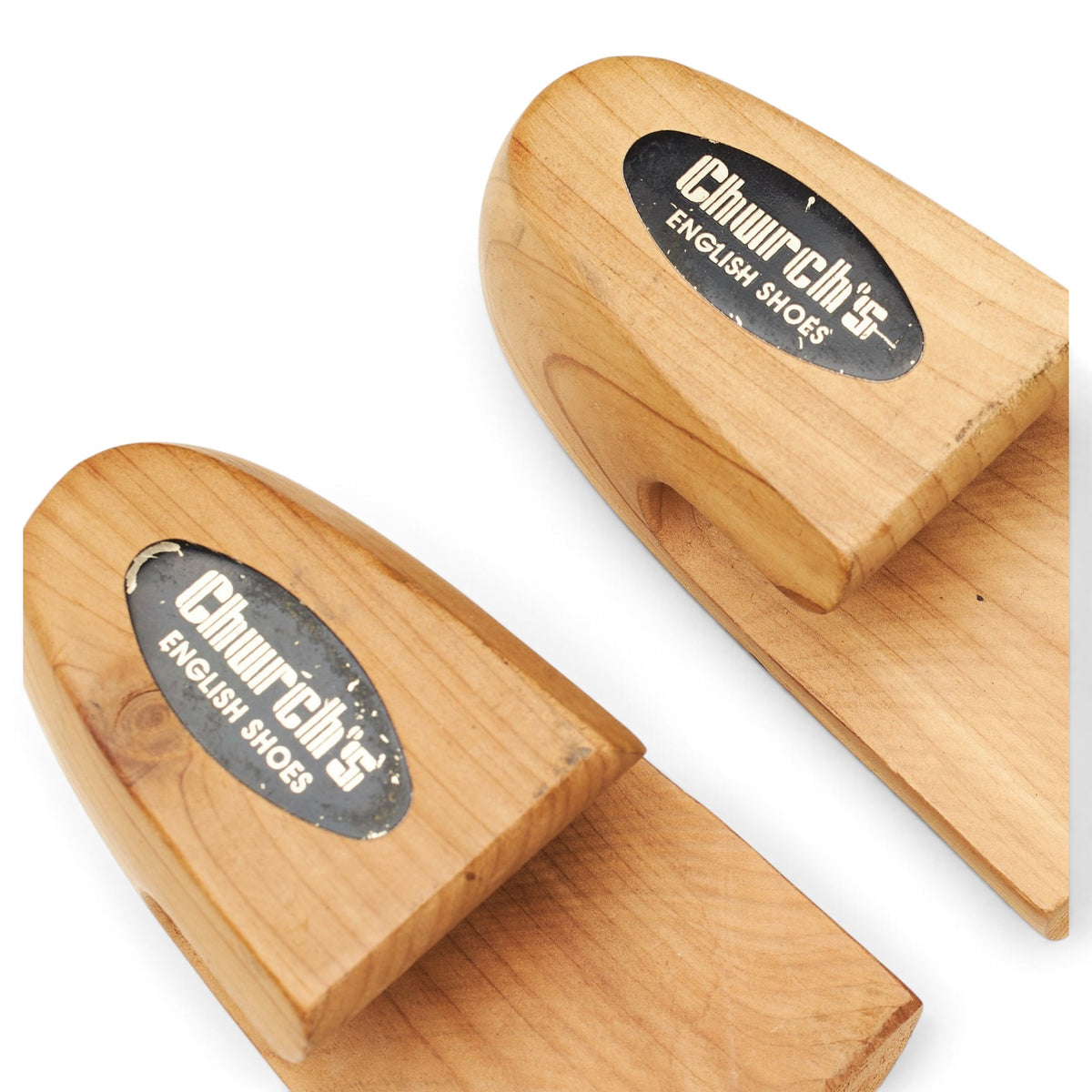 Vintage Wooden Shoe Trees M UK 7.5 - 8.5