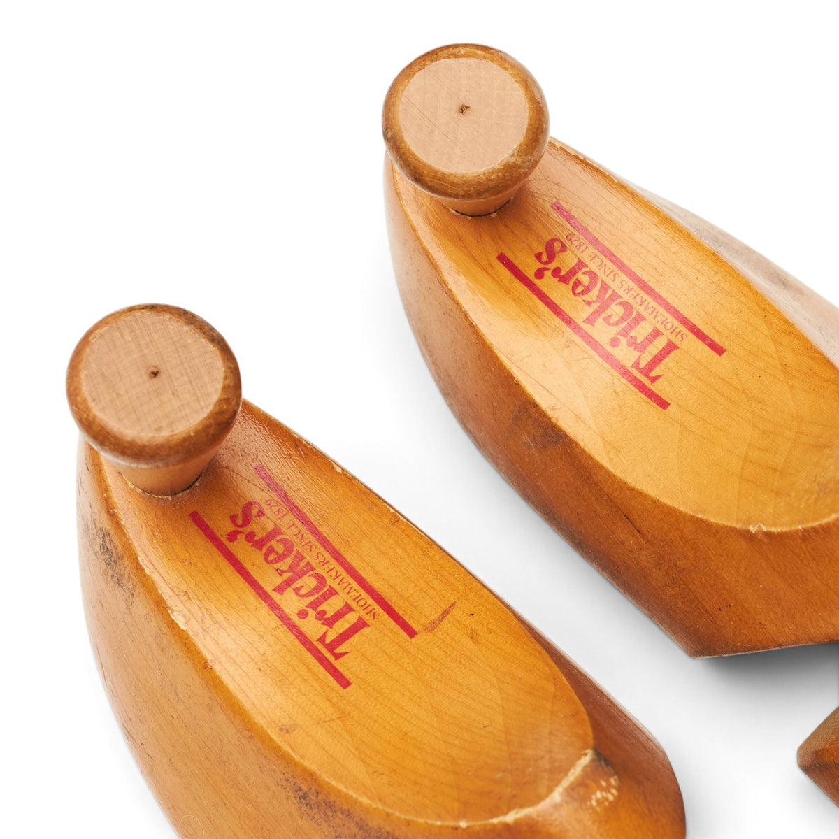 Vintage Wooden Shoe Trees UK 7