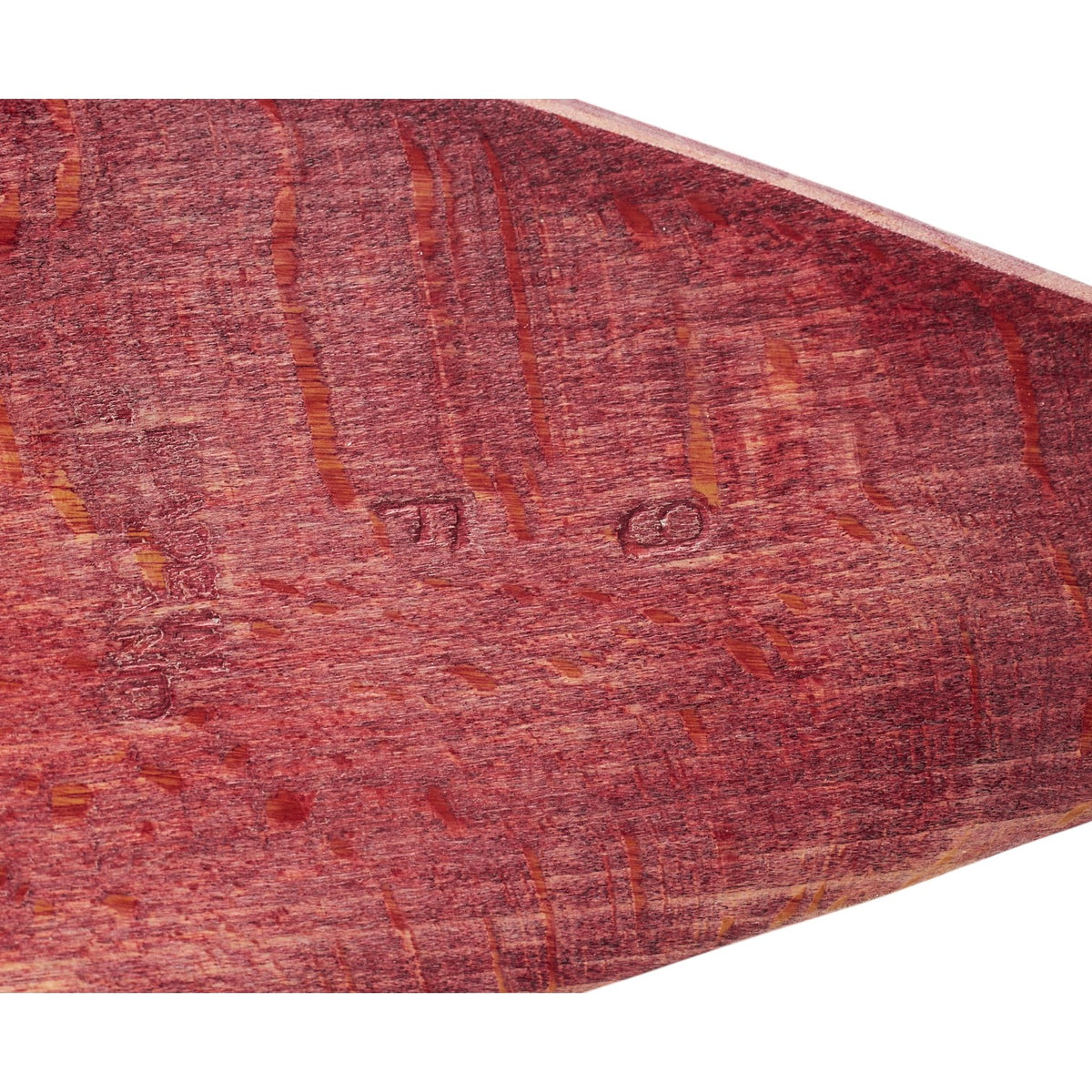 Red 'Deco' Wooden Shoe Trees UK 9 F