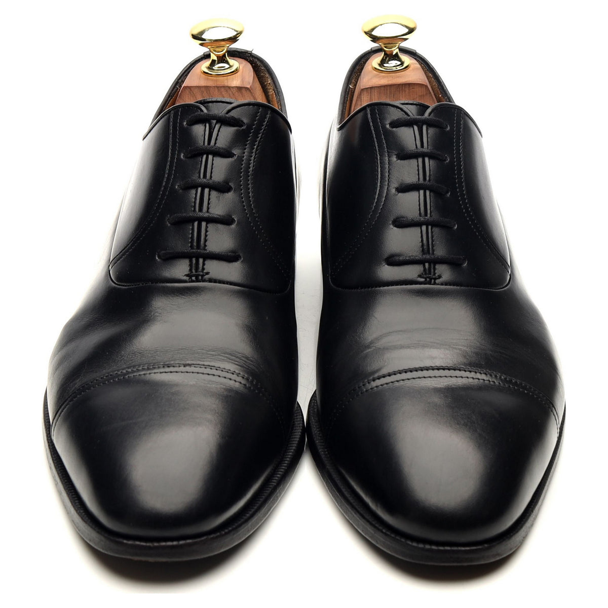 Black Leather Oxford UK 7.5